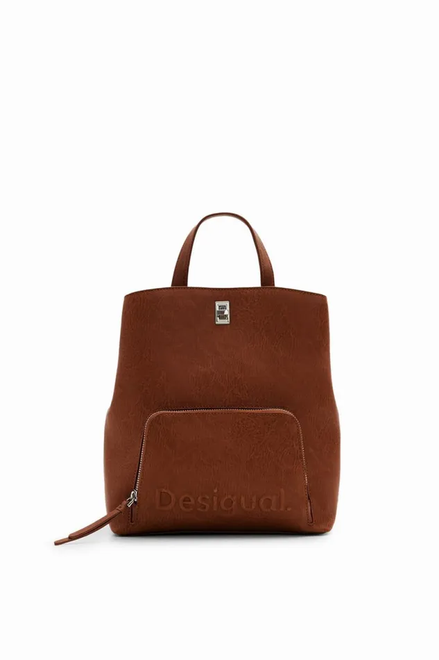 Backpacks Women Desigual S Multiposition Backpack Brown