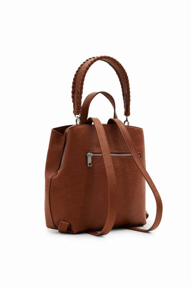 Backpacks Women Desigual S Multiposition Backpack Brown