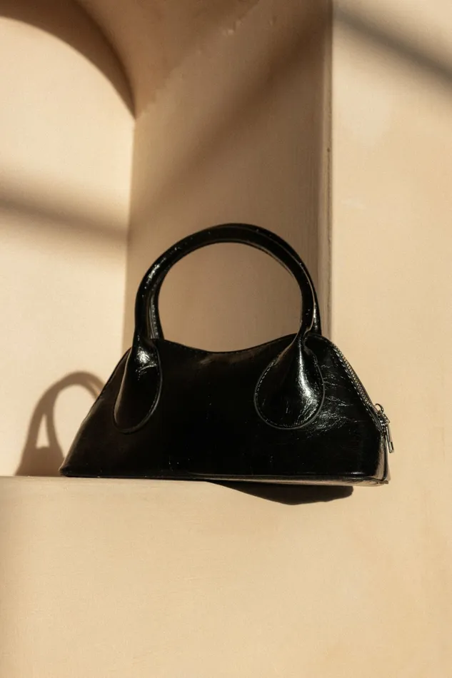 Bags and Wallets Carolyn Handbag Black 8211 Petal and Pup Women