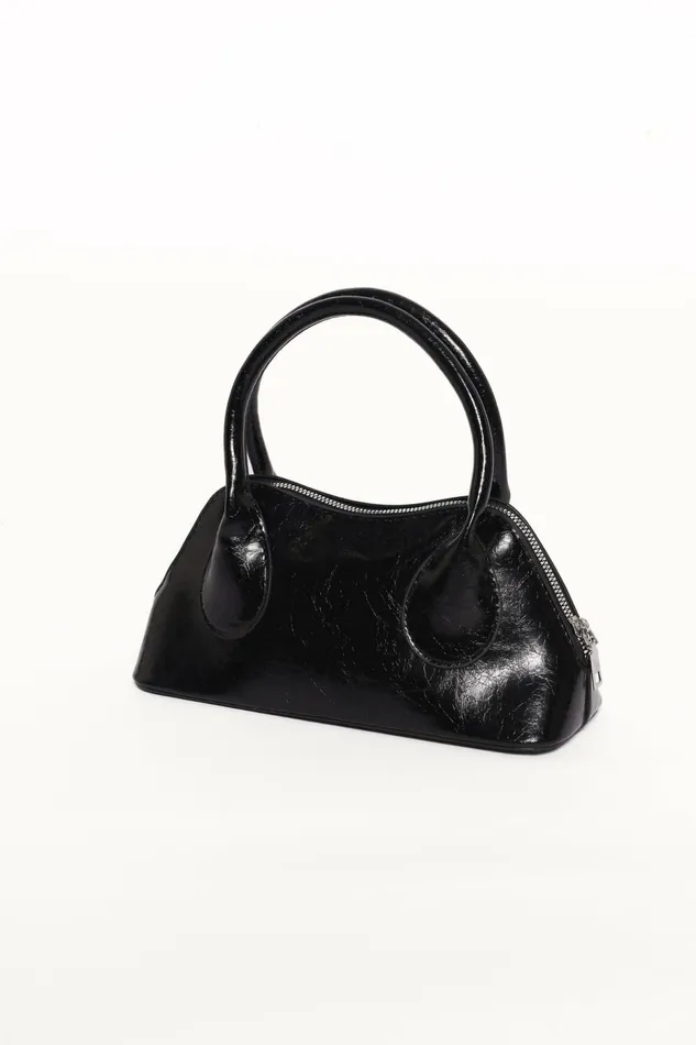 Bags and Wallets Carolyn Handbag Black 8211 Petal and Pup Women