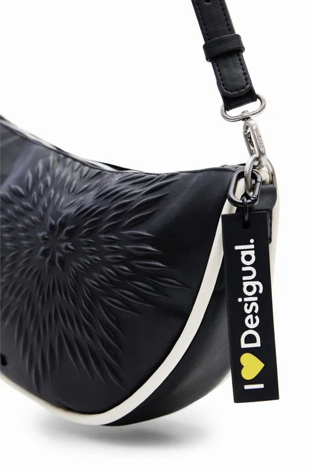 Bags Women Desigual M Oval Star Bag Black