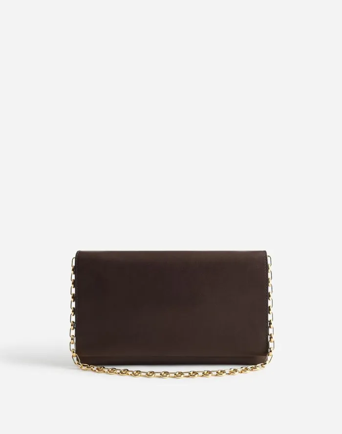 Bags Women Madewell ChainStrap Shoulder Bag Dark Carob