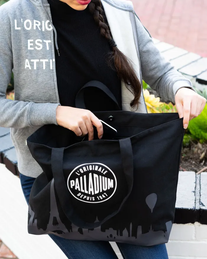 Bags WomenMen PALLADIUM PARIS TOTE Blackgray