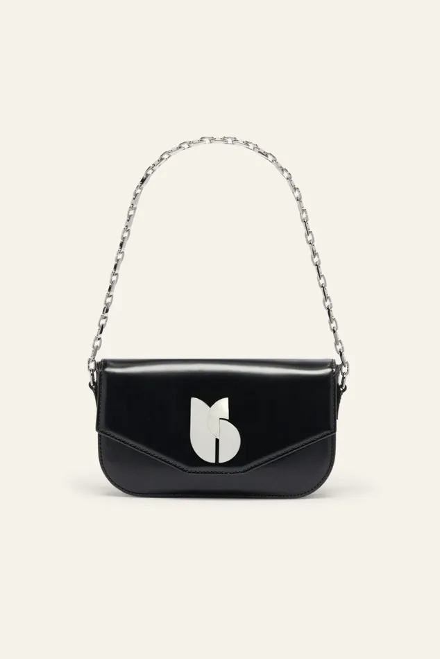 Baguette Bag Sign Black Women Baandsh Bags