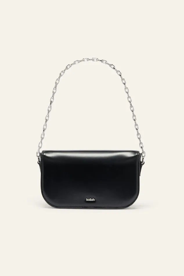 Baguette Bag Sign Black Women Baandsh Bags