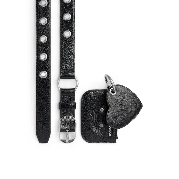 Balenciaga Belts Women Women039s Le Cagole Charms Belt In Black Black Balenciaga Belts Women Women039s Le Cagole Charms Belt In Black Black