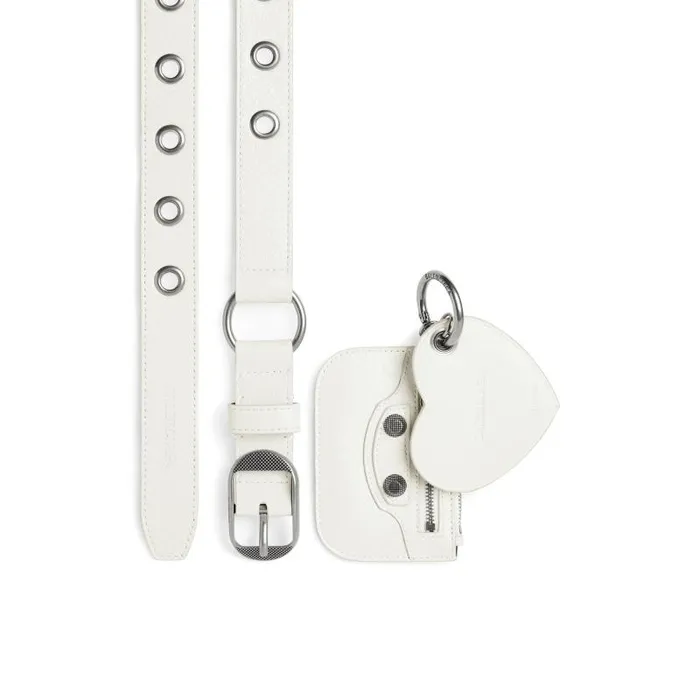Balenciaga Belts Women Women039s Le Cagole Charms Belt In Optic White Optic White