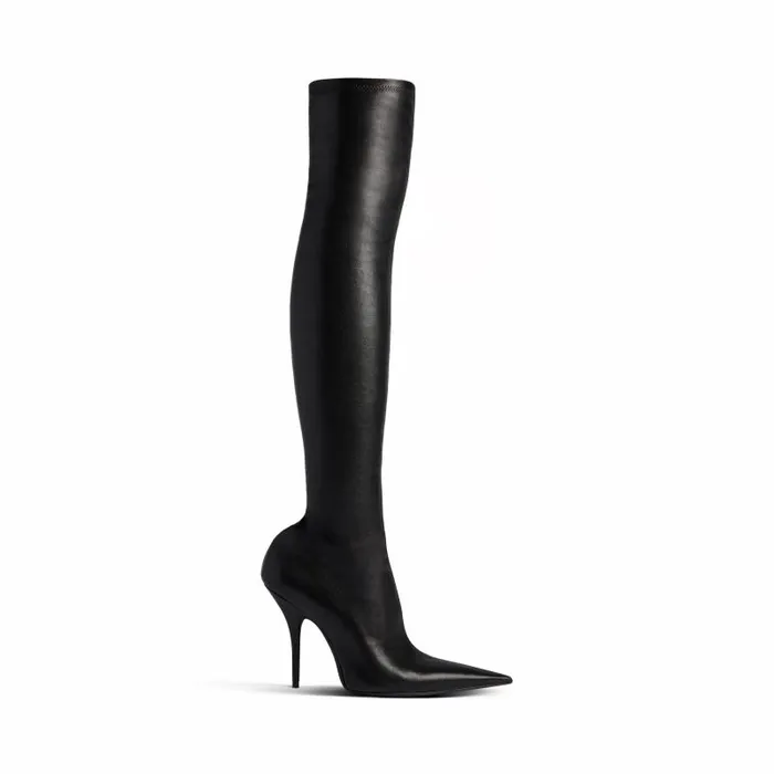 Balenciaga Boots and Ankle Boots Women Women039s Avenue 110mm Boot In Black Black Balenciaga Boots and Ankle Boots Women Women039s Avenue 110mm Boot In Black Black