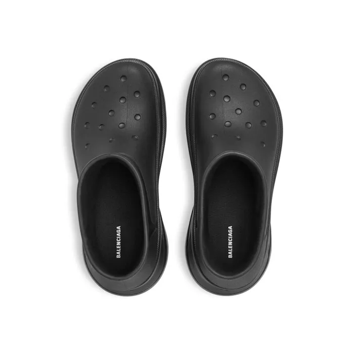 Balenciaga Boots and Derbies Men Men039s Crocs Bootie In Black Black Balenciaga Boots and Derbies Men Men039s Crocs Bootie In Black Black