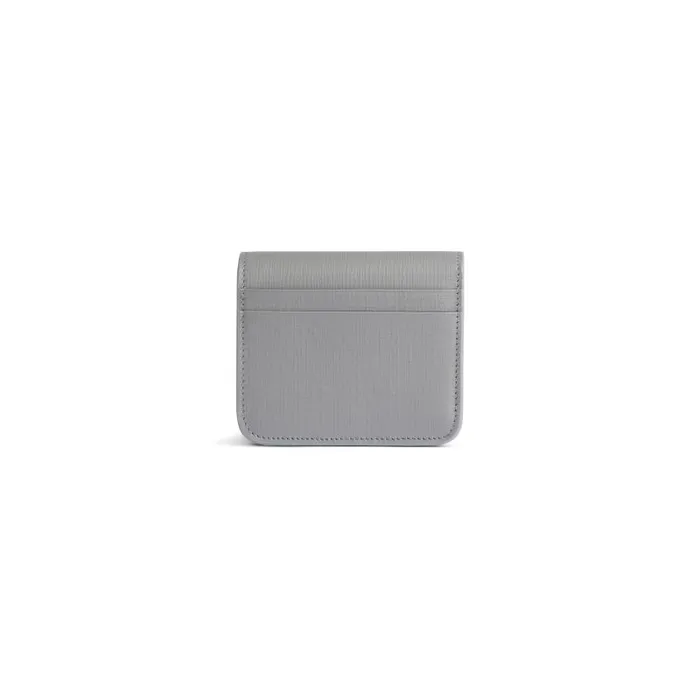 Balenciaga Card Holders Women Women039s Cash Flap Coin And Card Holder In Greyblack Greyblack