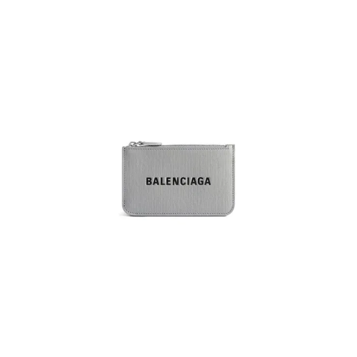 Balenciaga Card Holders Women Women039s Cash Large Long Coin And Card Holder In Greyblack Greyblack