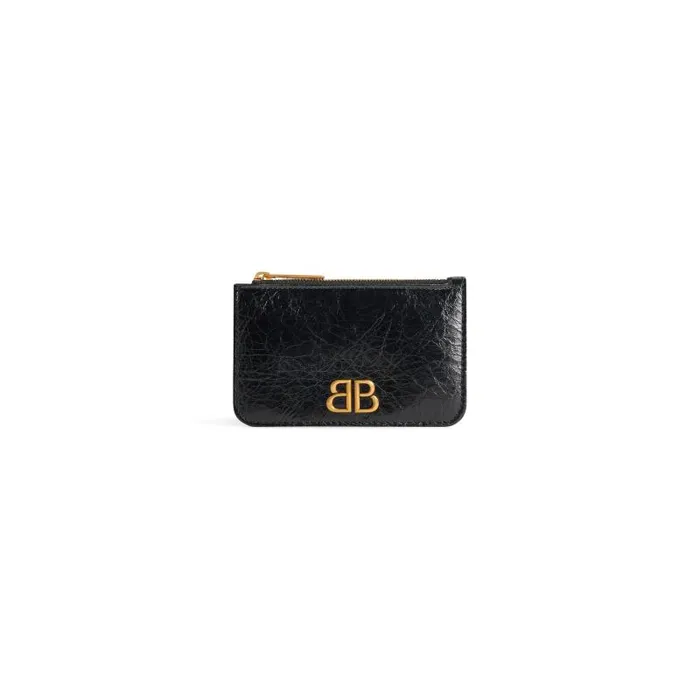 Balenciaga Card Holders Women Women039s Monaco Long Coin And Card Holder In Black Black