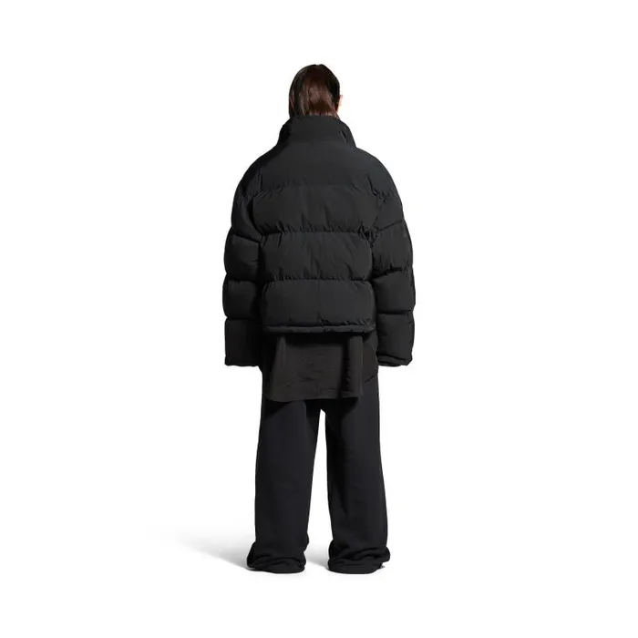 Balenciaga Coats and Jackets Men Men039s Loop Sports Icon Reversible Puffer In Black Black Balenciaga Coats and Jackets Men Men039s Loop Sports Icon Reversible Puffer In Black Black
