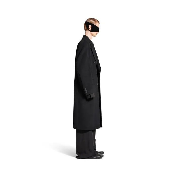 Balenciaga Coats and Jackets Men Men039s Regular Fit Coat In Black Black Balenciaga Coats and Jackets Men Men039s Regular Fit Coat In Black Black