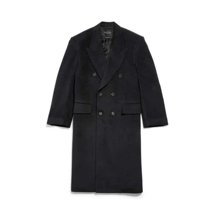 Balenciaga Coats and Jackets Men Men039s Regular Fit Coat In Black Black Balenciaga Coats and Jackets Men Men039s Regular Fit Coat In Black Black
