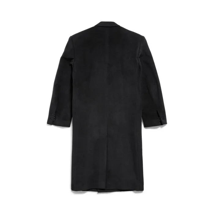 Balenciaga Coats and Jackets Men Men039s Regular Fit Coat In Black Black Balenciaga Coats and Jackets Men Men039s Regular Fit Coat In Black Black