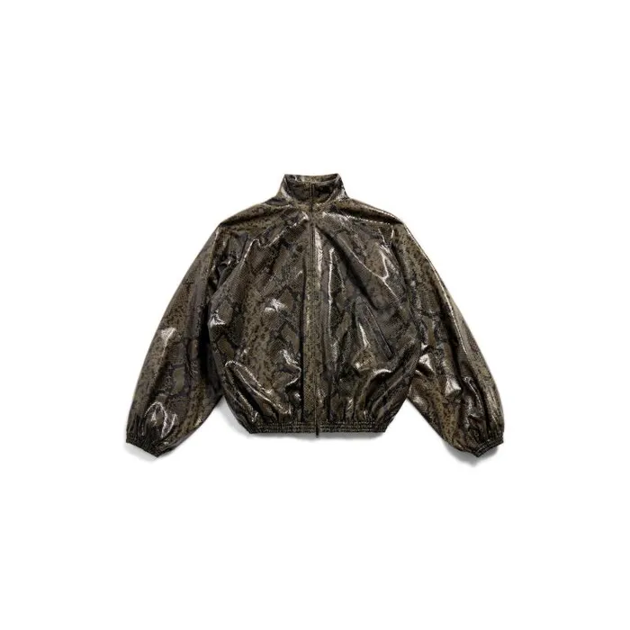 Balenciaga Coats and Jackets Women Women039s Tracksuit Jacket In Dark Green Dark Green