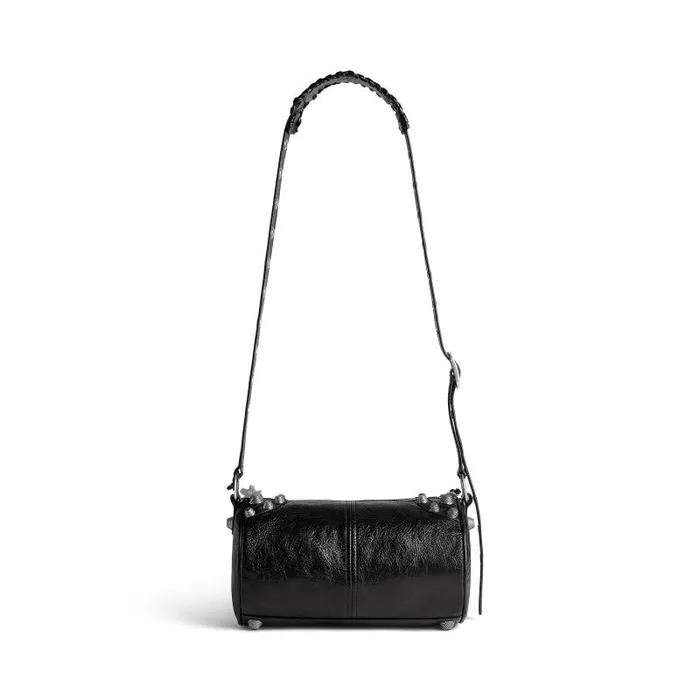 Balenciaga Crossbodies and Messengers Men Le Cagole Cylinder Bag In Black Black
