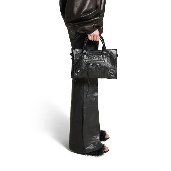 Balenciaga Handbags WomenMen Le City Small Bag In Black Black Balenciaga Handbags WomenMen Le City Small Bag In Black Black