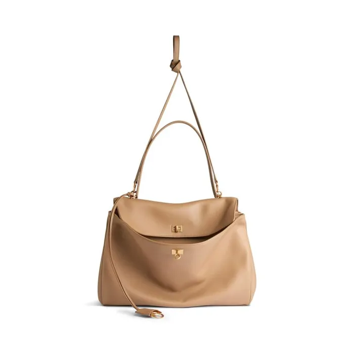 Balenciaga Handbags Women Women039s Rodeo Large Handbag In Latte Latte Balenciaga Handbags Women Women039s Rodeo Large Handbag In Latte Latte