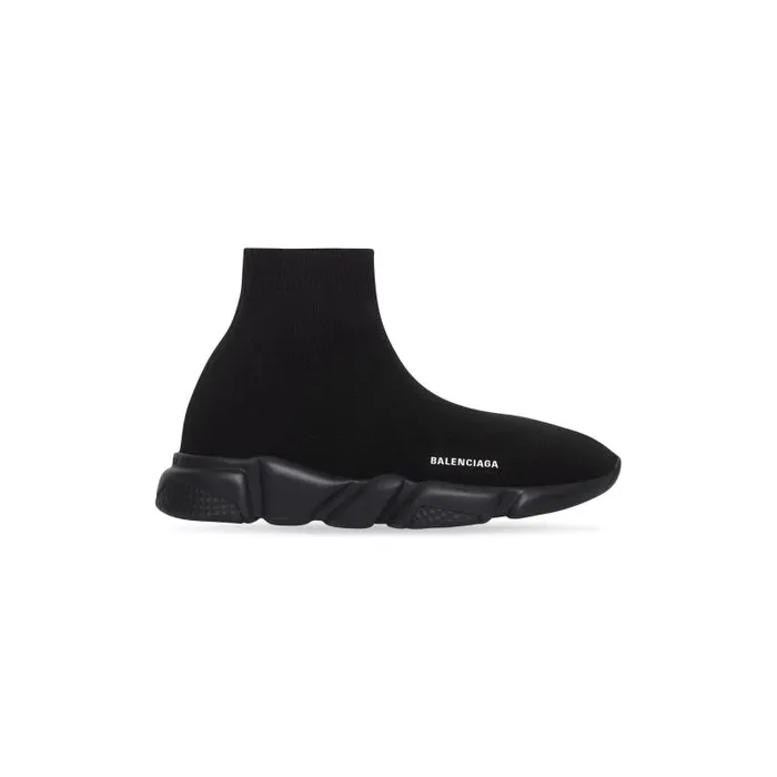 Balenciaga Kids WomenMen Kids 8211 Speed Sneaker In Black Black