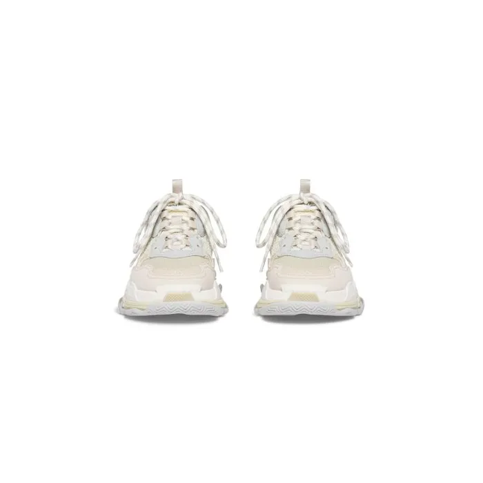 Balenciaga Kids WomenMen Kids 8211 Triple S Sneaker In Off White Off White