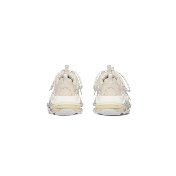 Balenciaga Kids WomenMen Kids 8211 Triple S Sneaker In Off White Off White