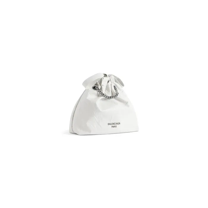 Balenciaga Mini Bags Women Women039s Crush Xs Tote Bag In Optic White Optic White Balenciaga Mini Bags Women Women039s Crush Xs Tote Bag In Optic White Optic White