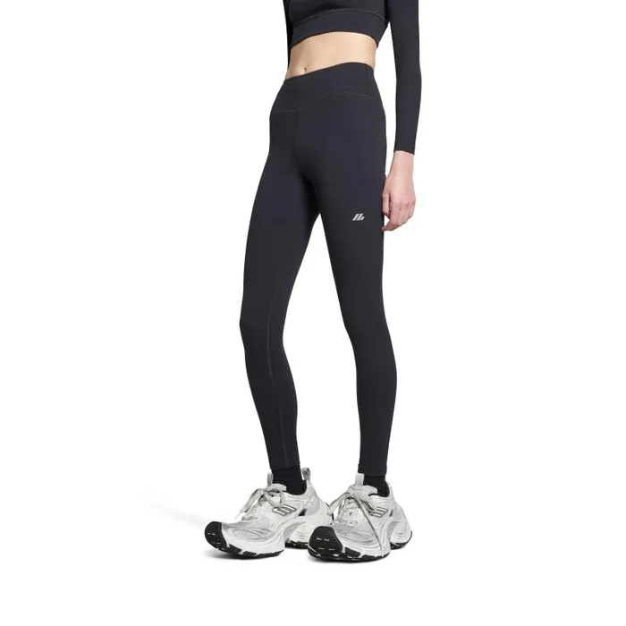 Balenciaga Pants Women Activewear Leggings In Black Black Balenciaga Pants Women Activewear Leggings In Black Black
