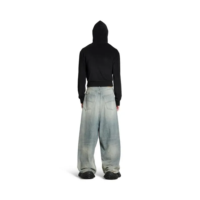 Balenciaga Pants WomenMen Low Crotch Pants In Light Blue Light Blue Balenciaga Pants WomenMen Low Crotch Pants In Light Blue Light Blue