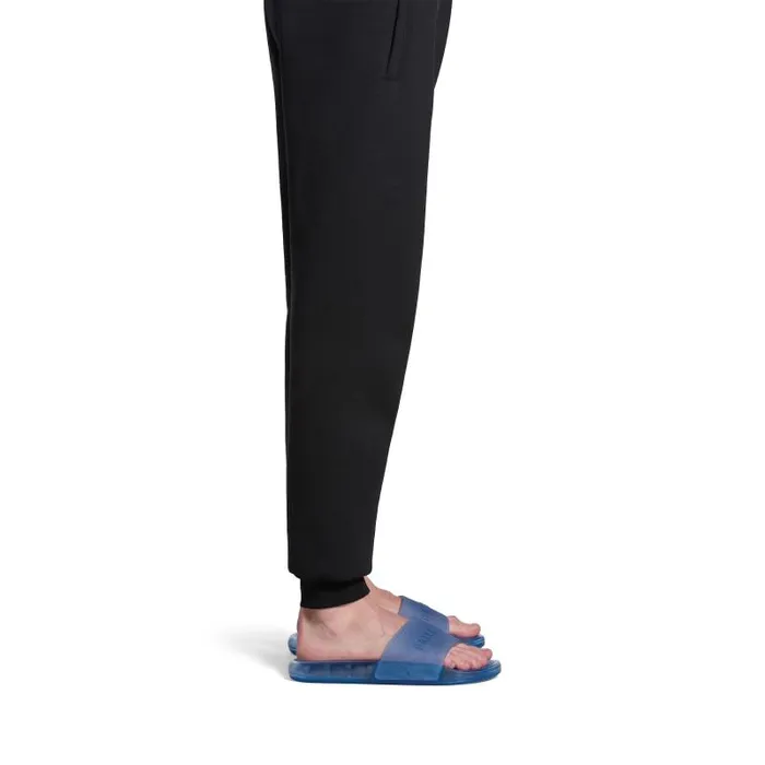 Balenciaga Sandals and Mules Men Men039s Pool Transparent Slide Sandal In Blue Blue Balenciaga Sandals and Mules Men Men039s Pool Transparent Slide Sandal In Blue Blue