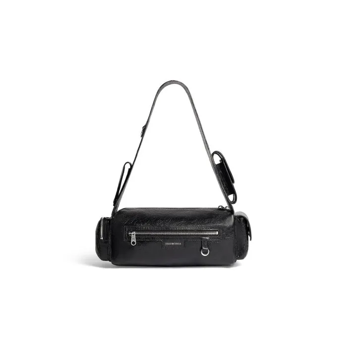 Balenciaga Shoulder Bags WomenMen Superbusy Xs Sling Bag In Black Black Balenciaga Shoulder Bags WomenMen Superbusy Xs Sling Bag In Black Black