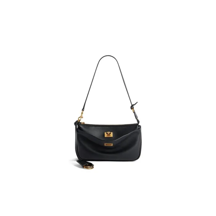 Balenciaga Shoulder Bags Women Women039s Rodeo Sling Pochette In Black Black Balenciaga Shoulder Bags Women Women039s Rodeo Sling Pochette In Black Black