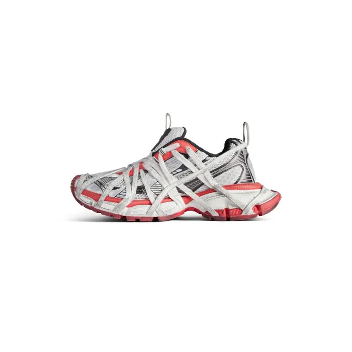 Balenciaga Sneakers Men Men039s 3xl Extreme Lace Sneaker In Greyredblackwhite Greyredblackwhite Balenciaga Sneakers Men Men039s 3xl Extreme Lace Sneaker In Greyredblackwhite Greyredblackwhite