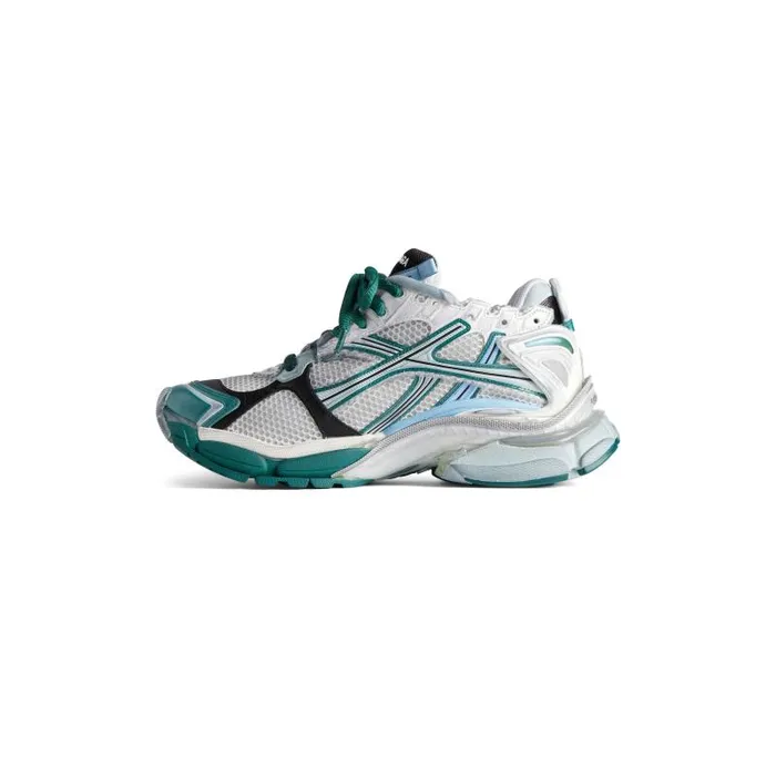 Balenciaga Sneakers Men Men039s Runner Sneaker In Whitegreenblue Whitegreenblue