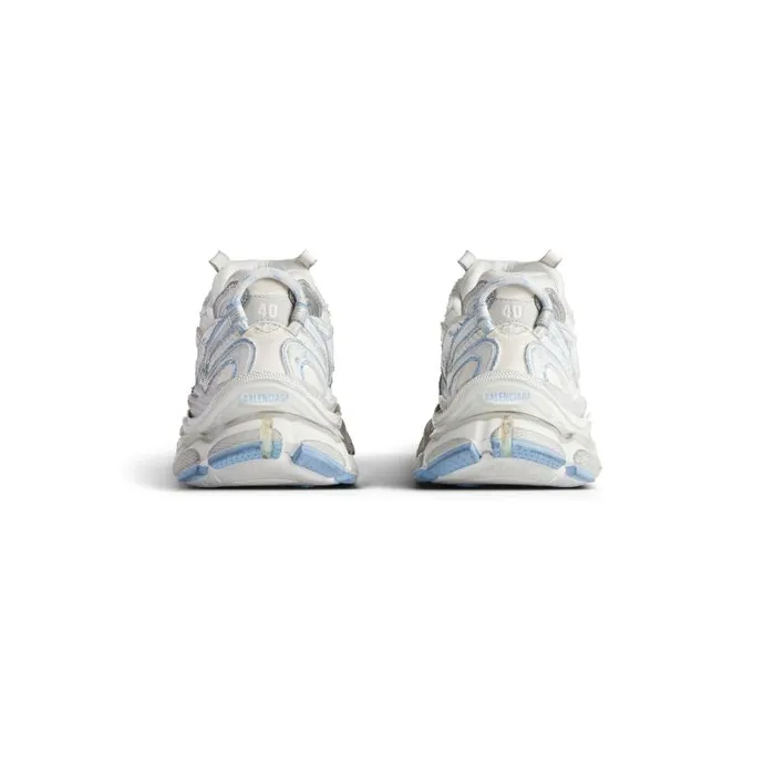 Balenciaga Sneakers Women Women039s Runner 20 Sneaker In Whitelight Bluegrey Whitelight Bluegrey