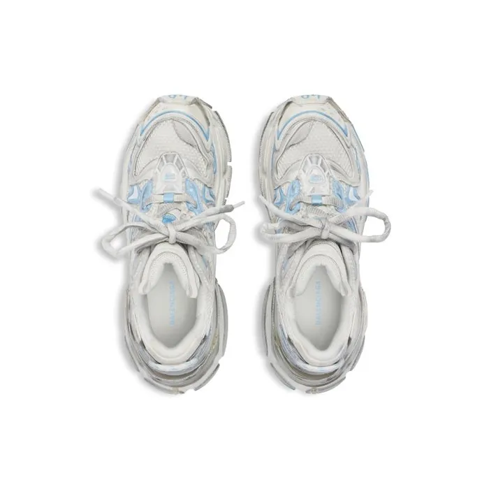 Balenciaga Sneakers Women Women039s Runner 20 Sneaker In Whitelight Bluegrey Whitelight Bluegrey