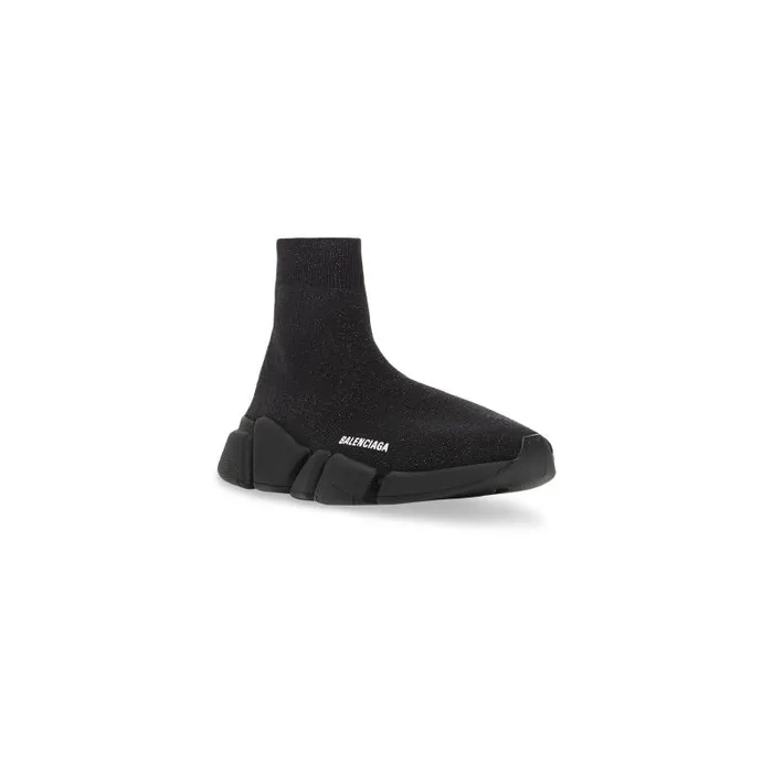 Balenciaga Sneakers Women Women039s Speed 20 Sneaker Shiny In Black Black
