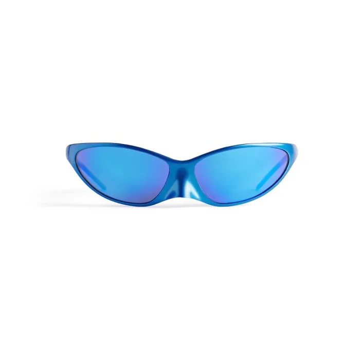 Balenciaga Sunglasses WomenMen 4g Cat Sunglasses In Blue Blue
