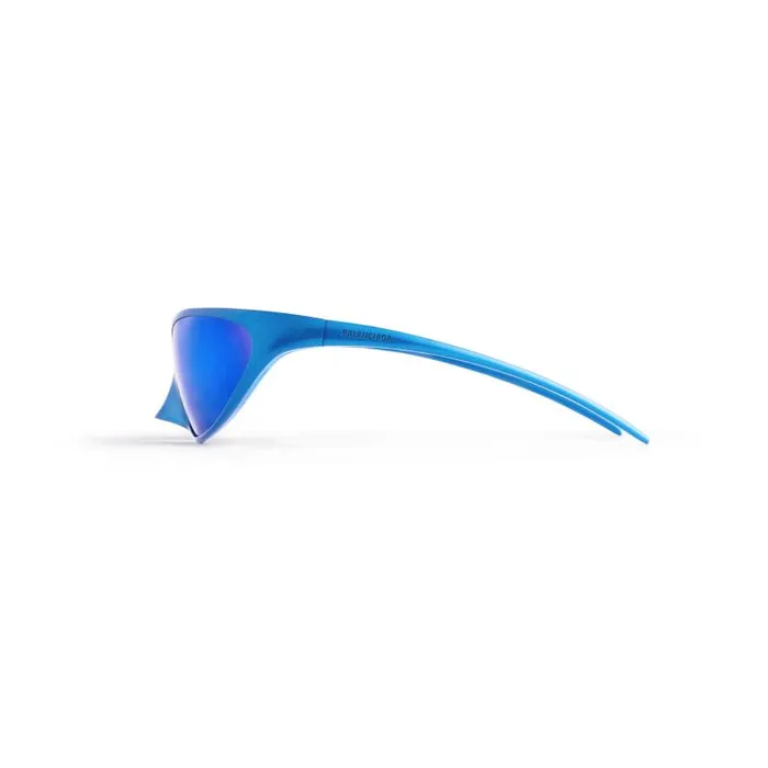 Balenciaga Sunglasses WomenMen 4g Cat Sunglasses In Blue Blue Balenciaga Sunglasses WomenMen 4g Cat Sunglasses In Blue Blue