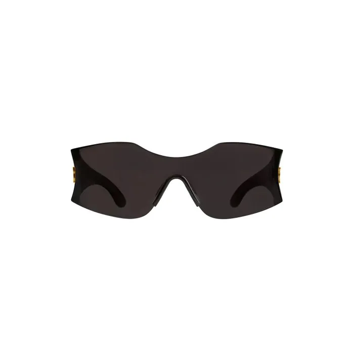 Balenciaga Sunglasses WomenMen Hourglass Mask Sunglasses In Black Black