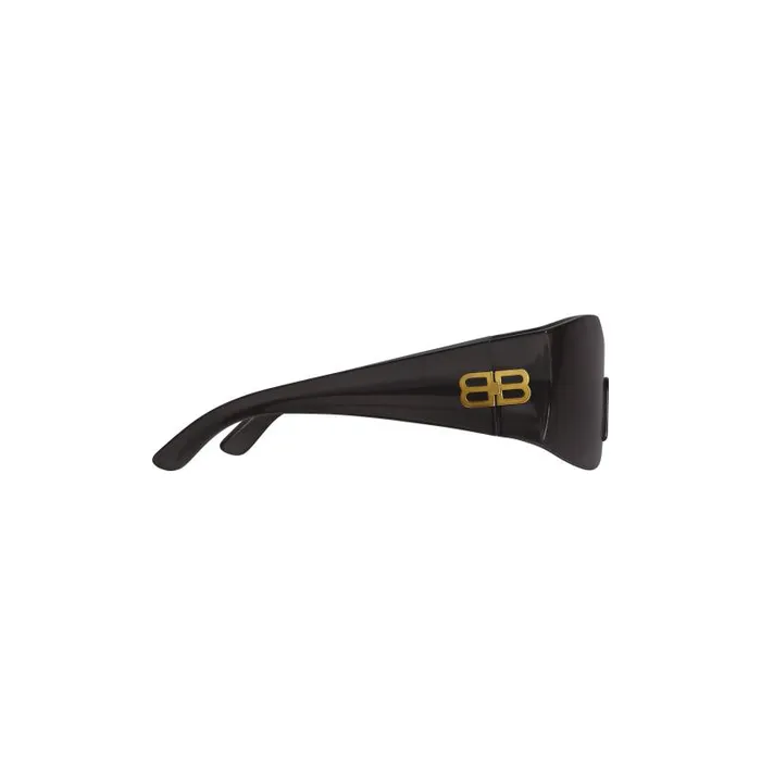 Balenciaga Sunglasses WomenMen Hourglass Mask Sunglasses In Black Black Balenciaga Sunglasses WomenMen Hourglass Mask Sunglasses In Black Black