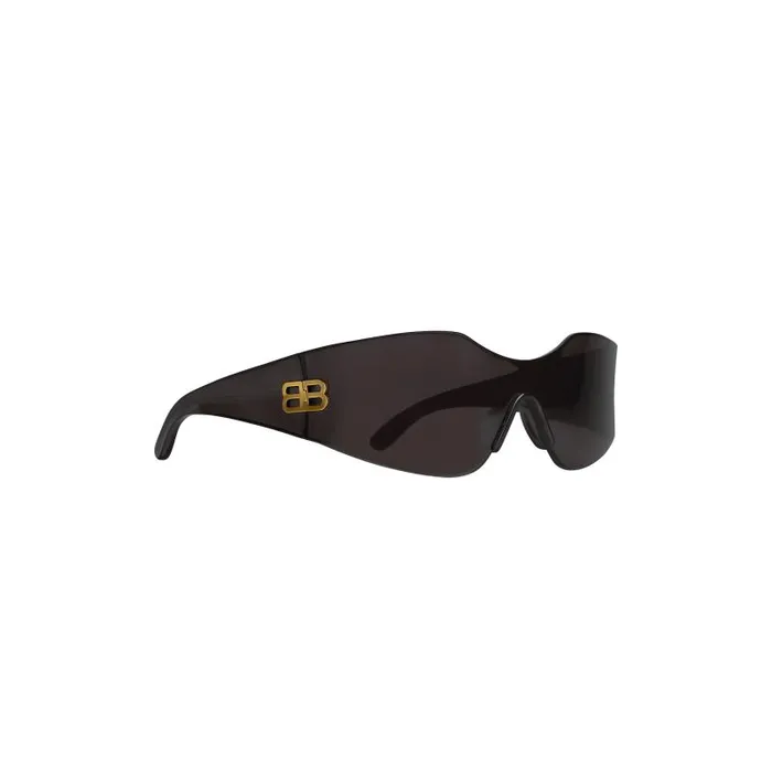 Balenciaga Sunglasses WomenMen Hourglass Mask Sunglasses In Black Black Balenciaga Sunglasses WomenMen Hourglass Mask Sunglasses In Black Black