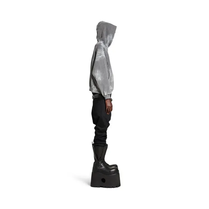 Balenciaga Sweatshirts and Hoodies Men Men039s Balenciaga Back Hoodie Medium Fit In Grey Grey Balenciaga Sweatshirts and Hoodies Men Men039s Balenciaga Back Hoodie Medium Fit In Grey Grey