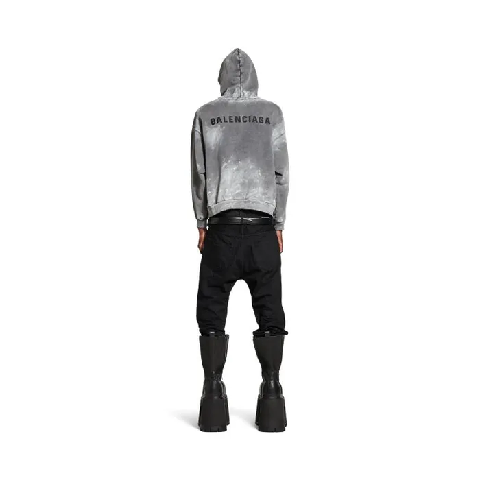 Balenciaga Sweatshirts and Hoodies Men Men039s Balenciaga Back Hoodie Medium Fit In Grey Grey Balenciaga Sweatshirts and Hoodies Men Men039s Balenciaga Back Hoodie Medium Fit In Grey Grey