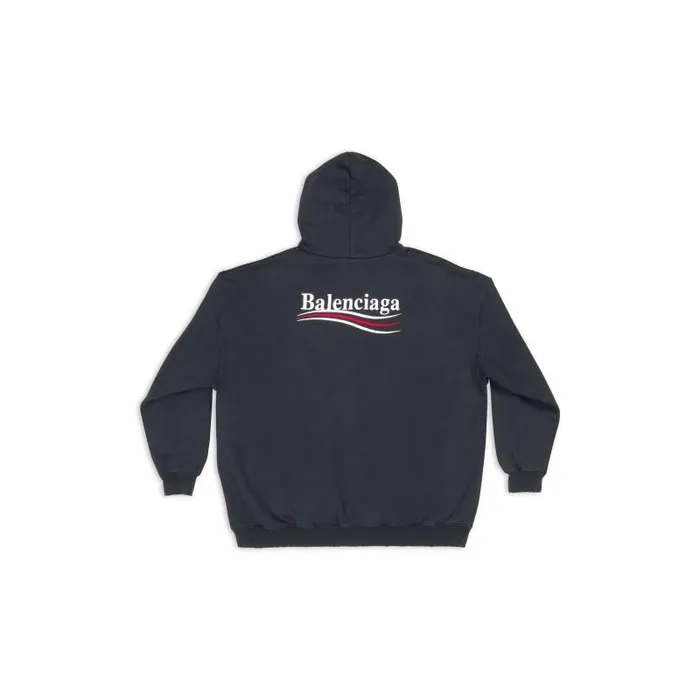 Balenciaga Sweatshirts and Hoodies Women Women039s Political Campaign Hoodie Large Fit In Black Black Balenciaga Sweatshirts and Hoodies Women Women039s Political Campaign Hoodie Large Fit In Black Black