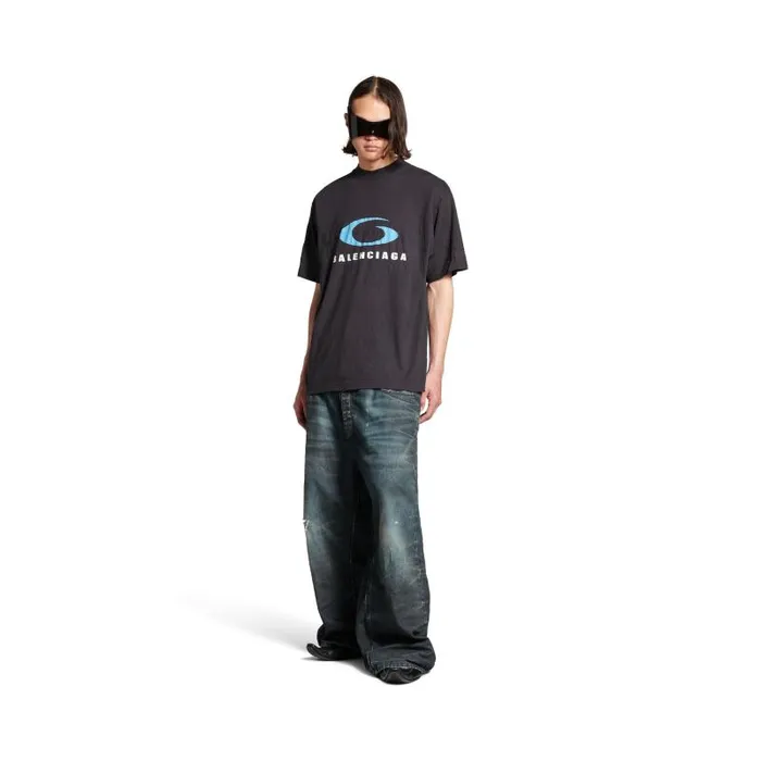 Balenciaga Tshirts Men Men039s Loop Sports Icon Tshirt Medium Fit In Black Black Balenciaga Tshirts Men Men039s Loop Sports Icon Tshirt Medium Fit In Black Black