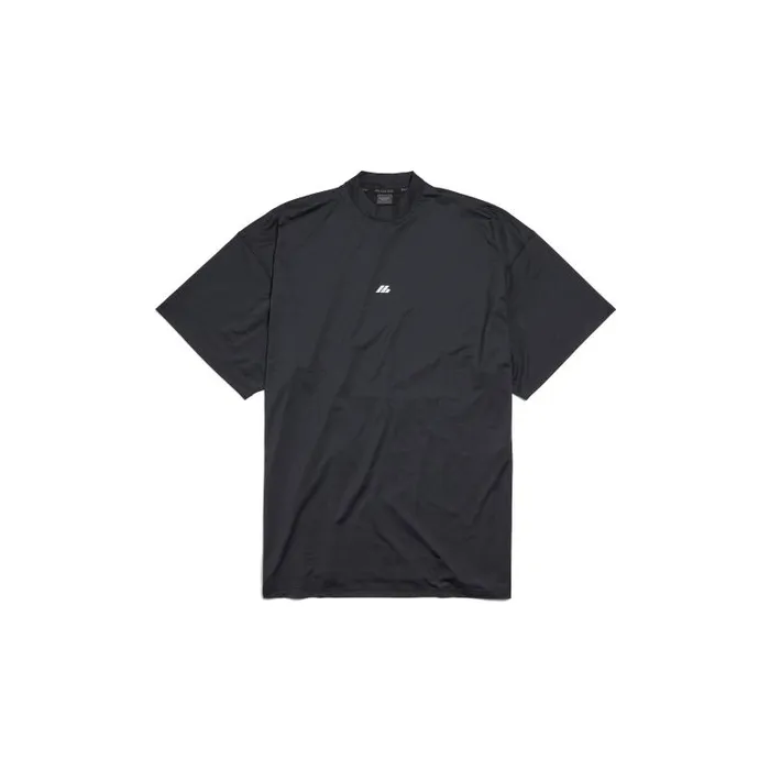 Balenciaga Tshirts WomenMen Activewear Tshirt Large Fit In Black Black