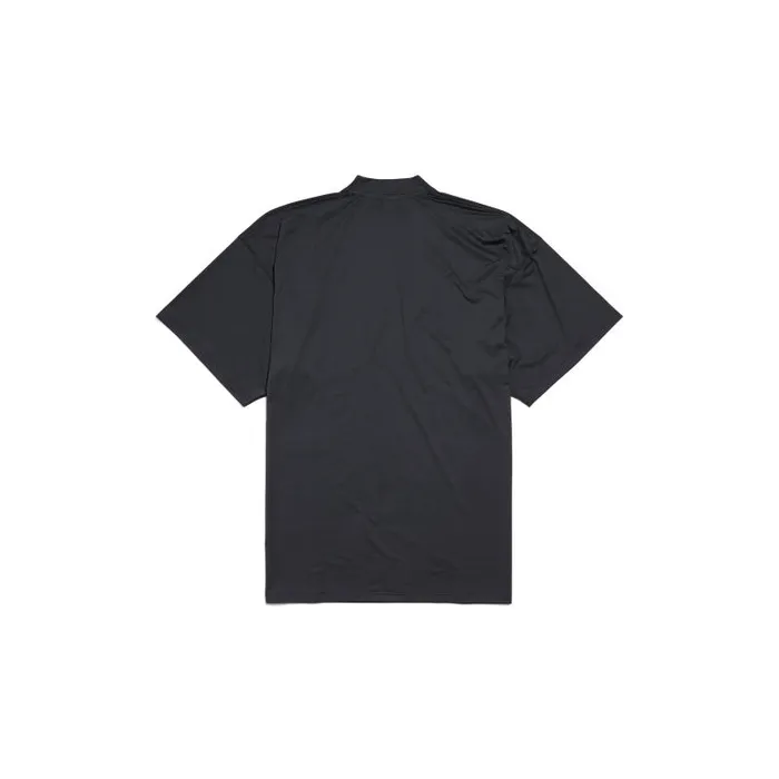 Balenciaga Tshirts WomenMen Activewear Tshirt Large Fit In Black Black