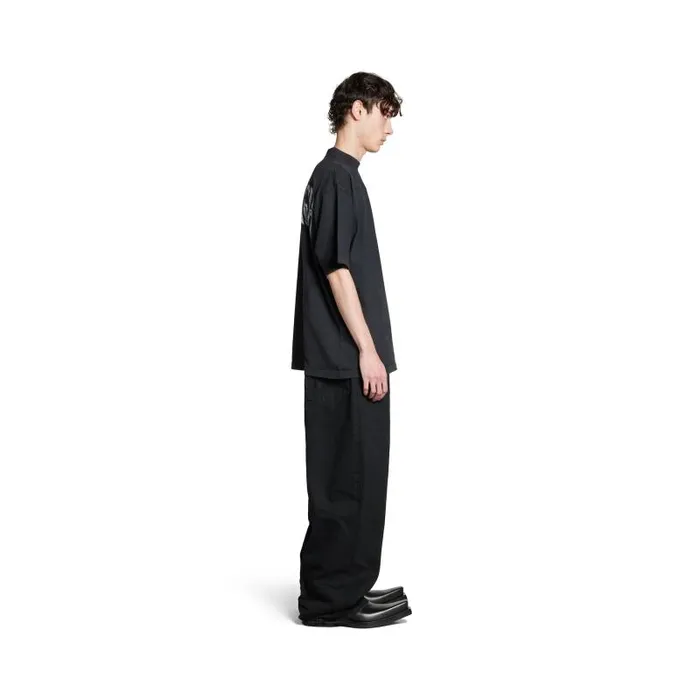 Balenciaga Tshirts WomenMen Balenciaga Handdrawn Tshirt Medium Fit In Black Faded Black Faded Balenciaga Tshirts WomenMen Balenciaga Handdrawn Tshirt Medium Fit In Black Faded Black Faded